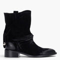 Bottines femme en daim