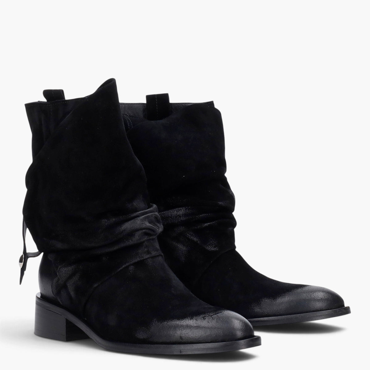 Bottines femme en daim