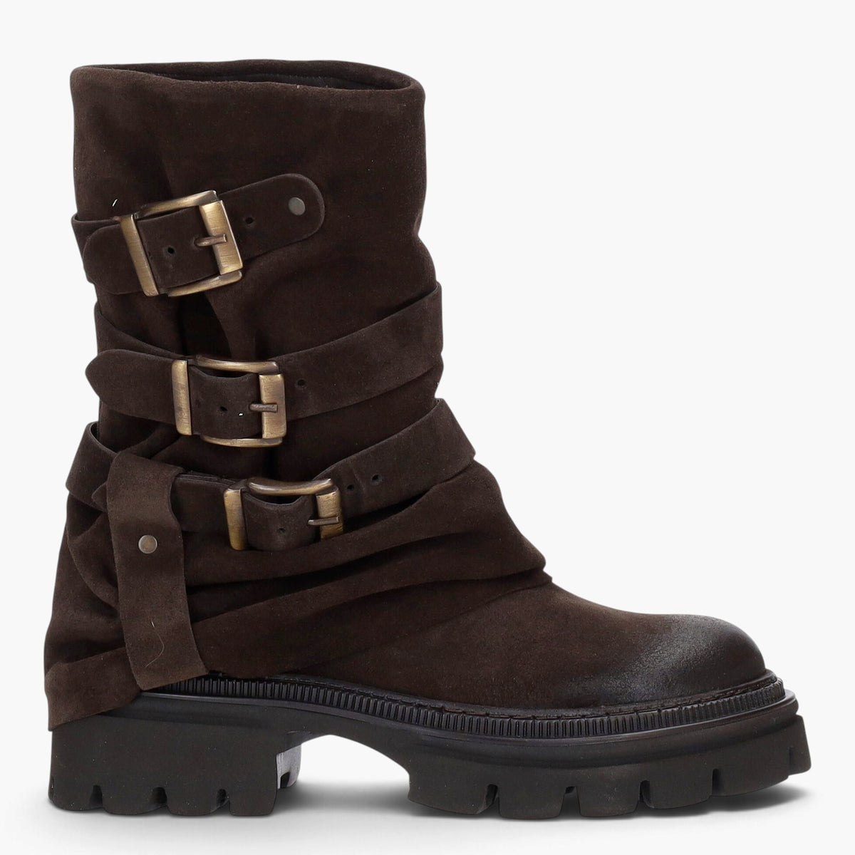 Bottes femme en daim