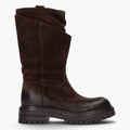 Bottes femme en daim
