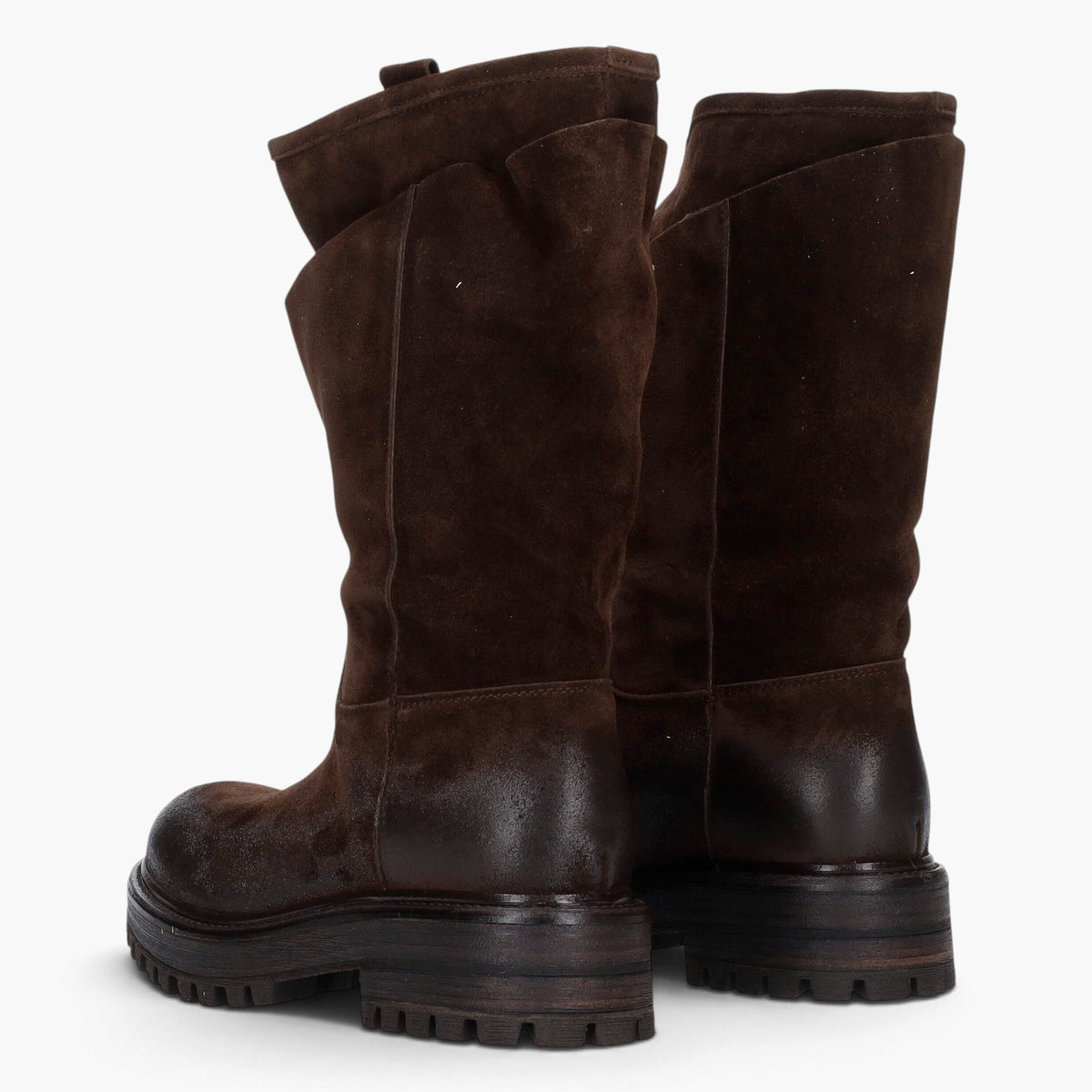 Bottes femme en daim