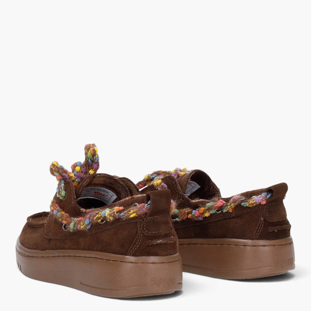 Mocassino Stringato Donna