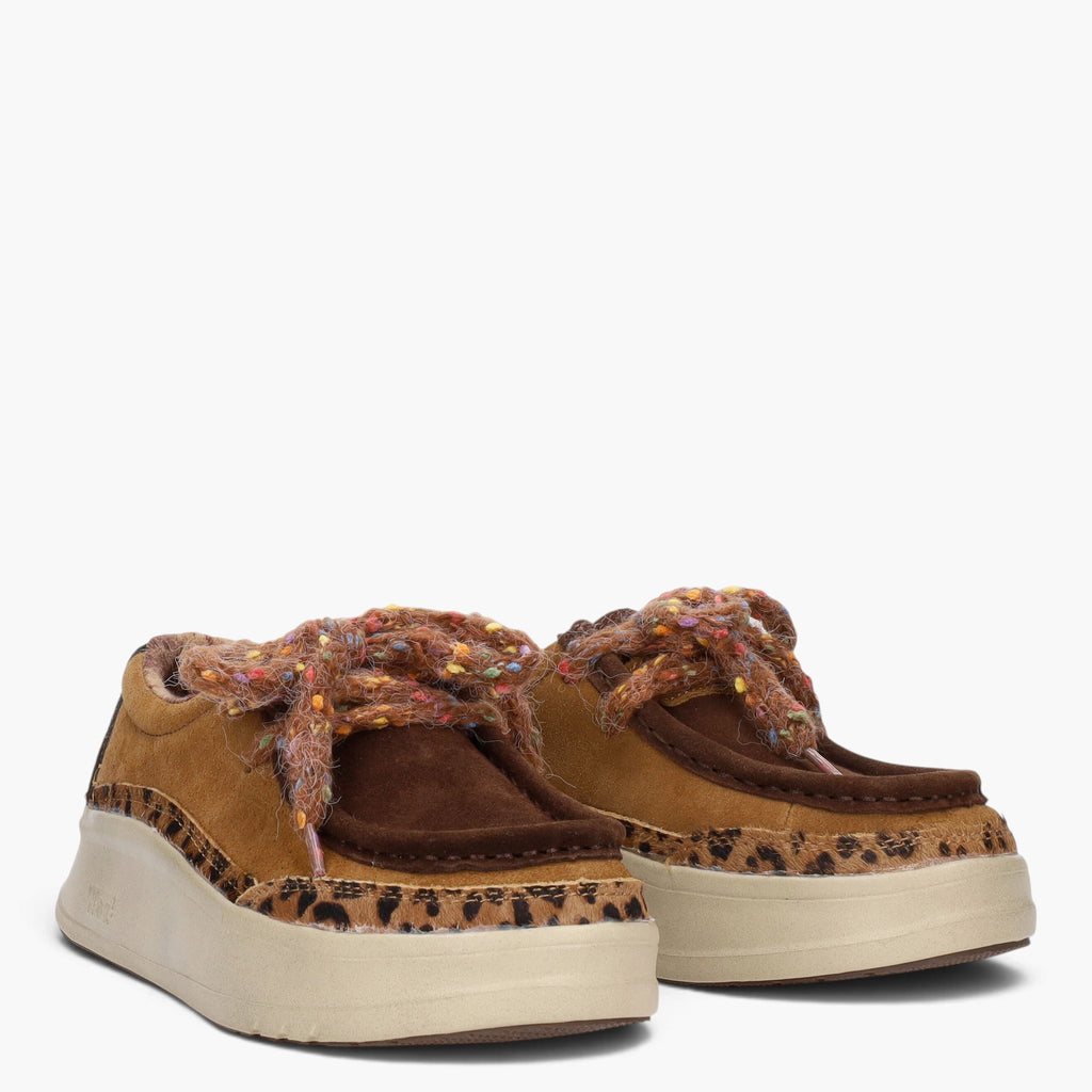 Mocassini Donna Pony Leopard