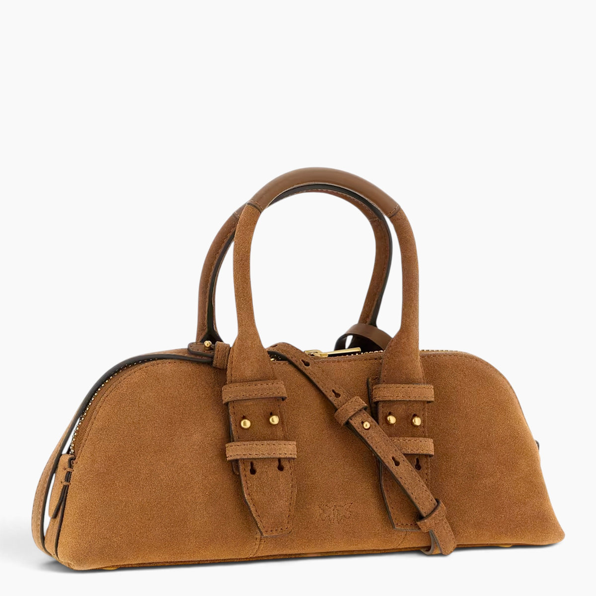 Bowling Bag Horizontal Suede