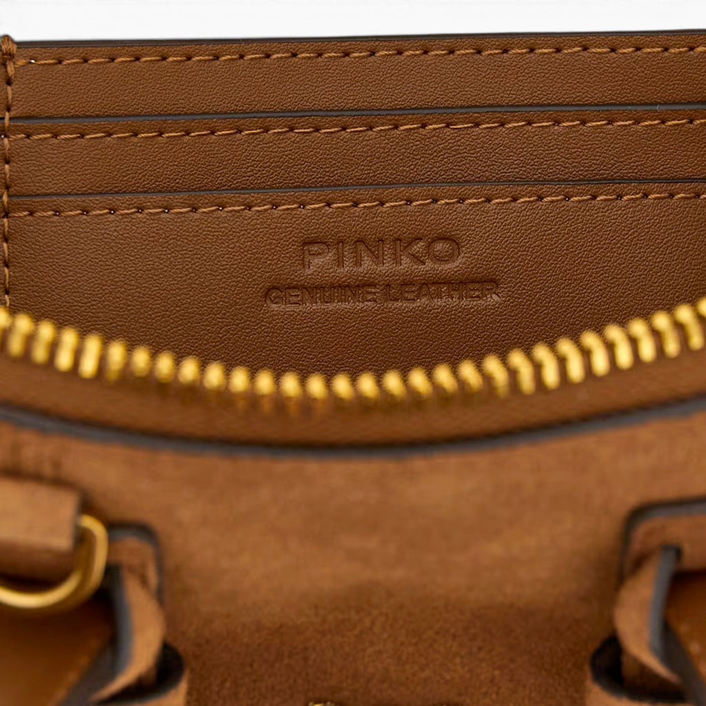 Bowling Bag Horizontal Suede