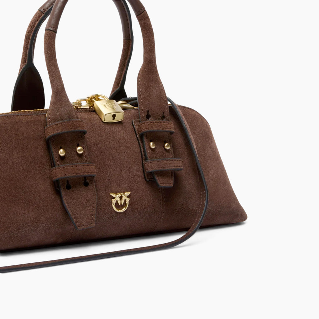Bowling Bag Horizontal Suede