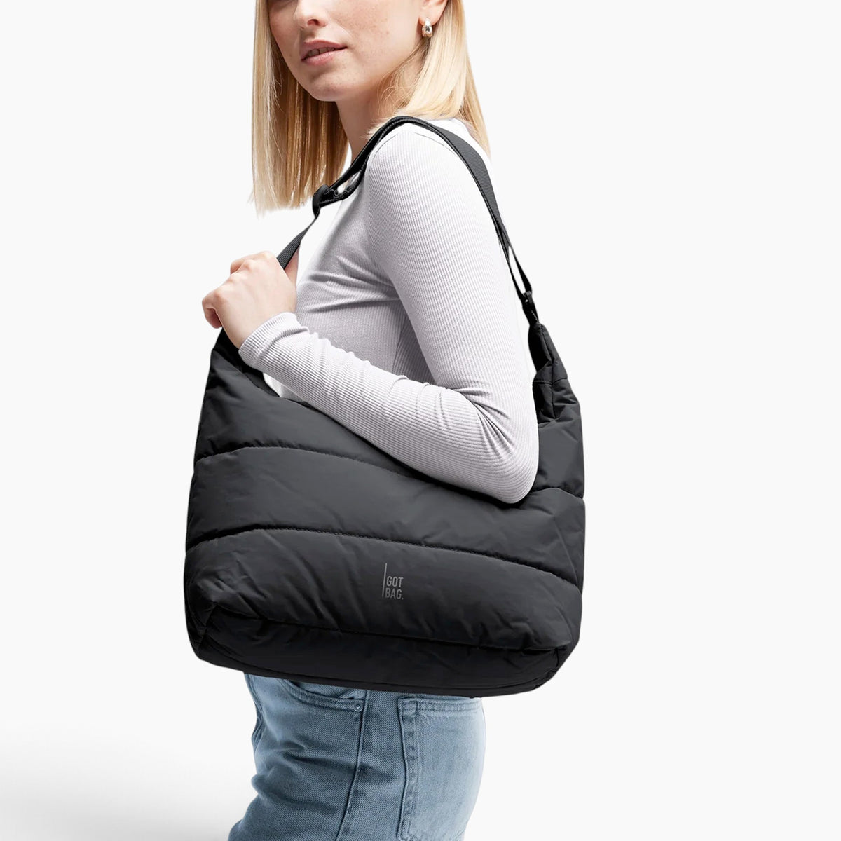 Puffer Square Bag Large Mono