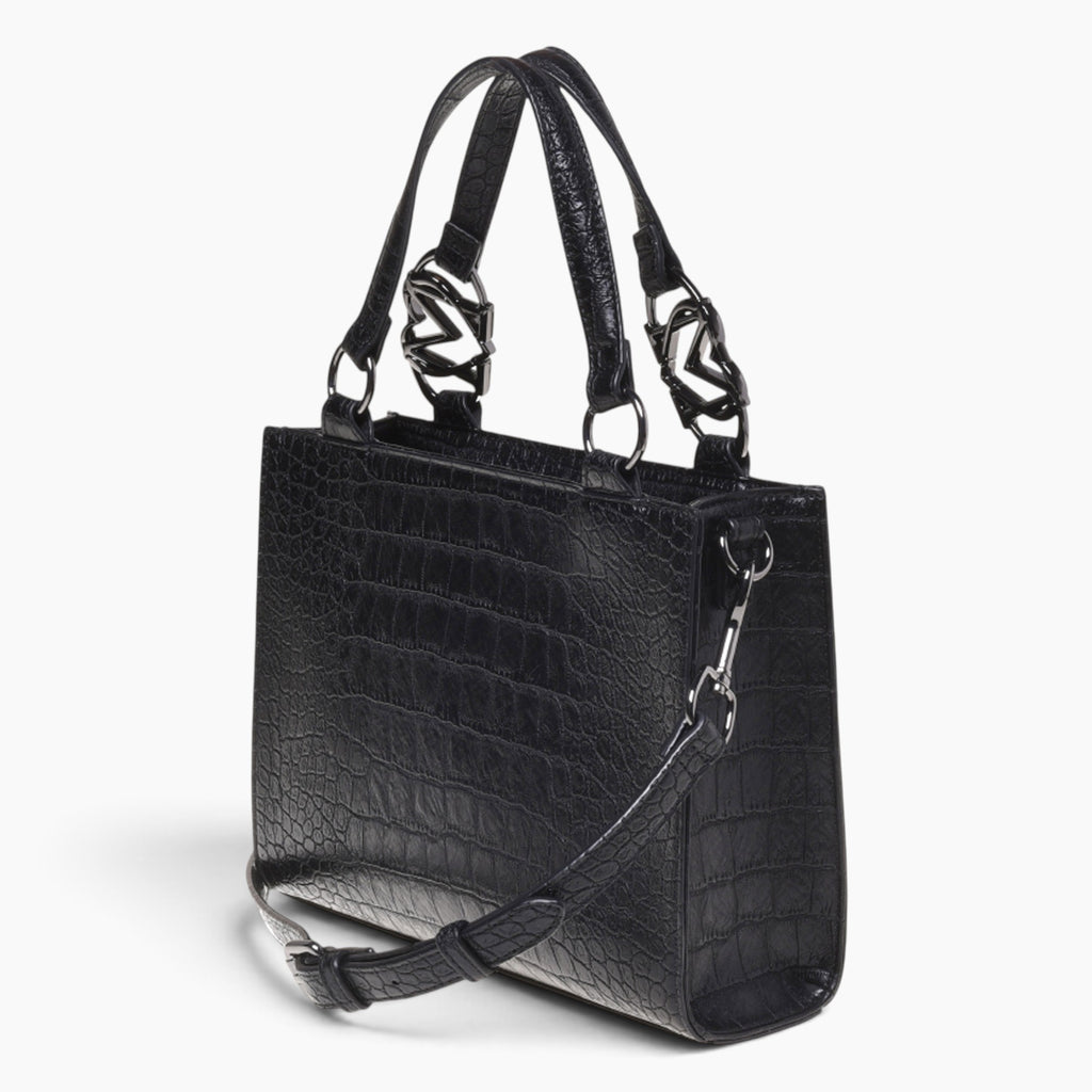 Borsa A Mano Croco