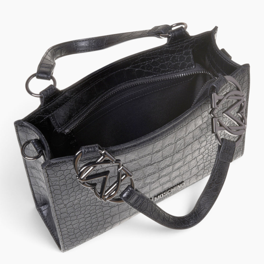 Borsa A Mano Croco