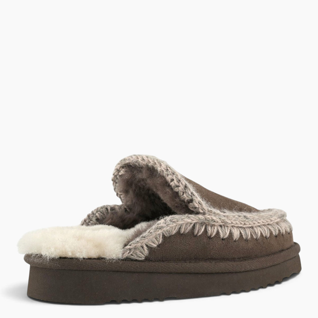 Sabot Eskimo Slipper Suede