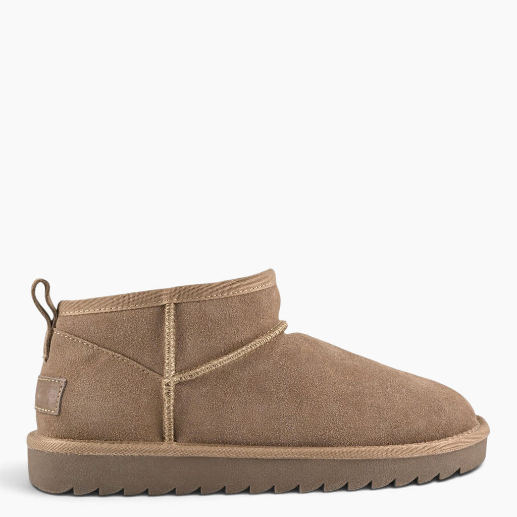 Short Winter Boot In Suede
