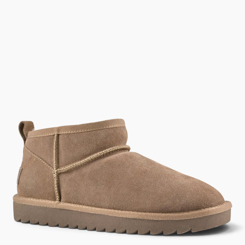 Short Winter Boot In Suede