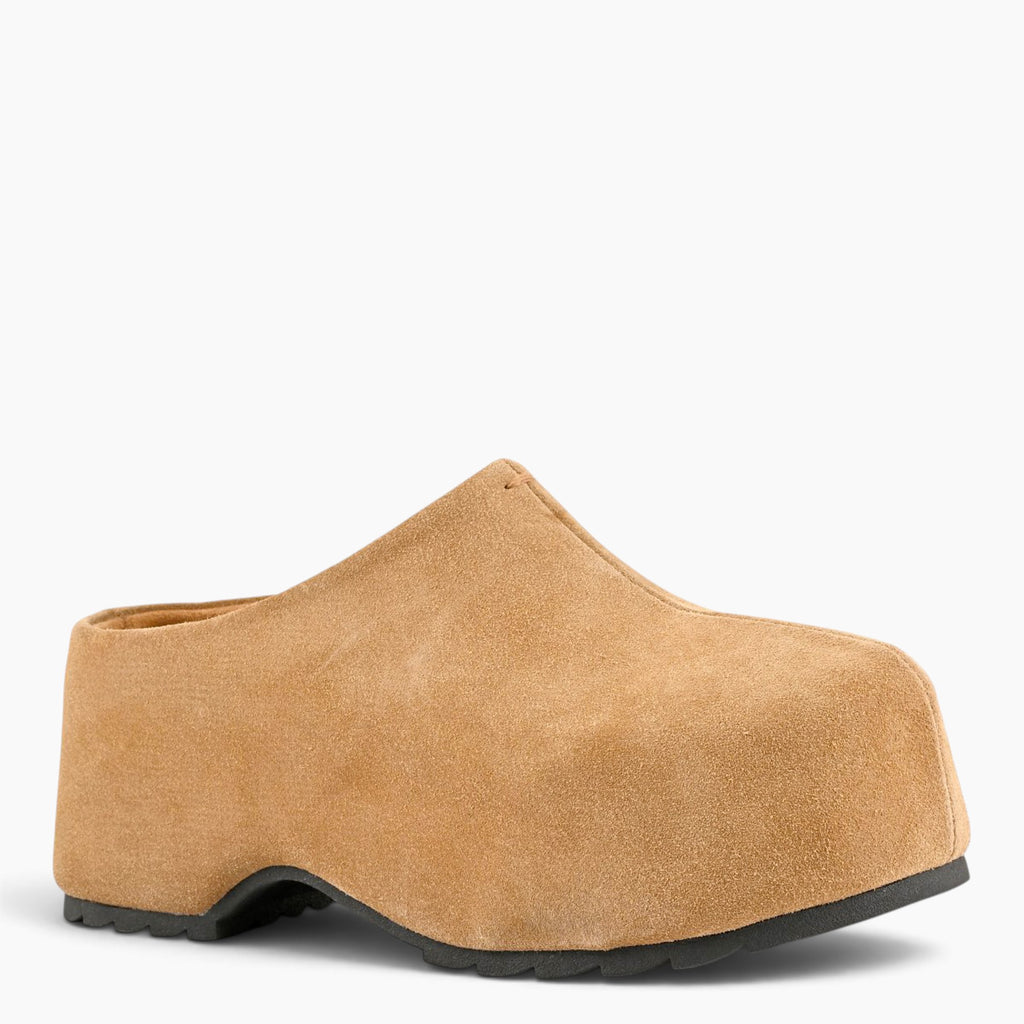 Cow Suede Clog